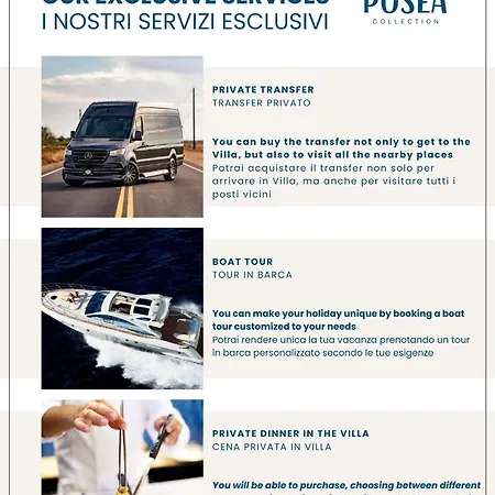 Villa Posea Collection - Tre Archi Positano